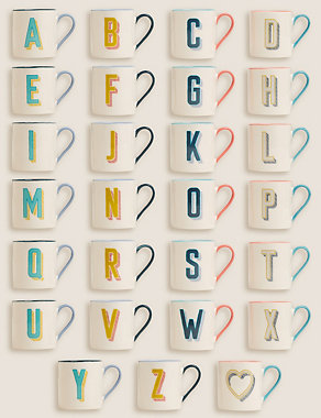 Alphabet Mug Image 2 of 5