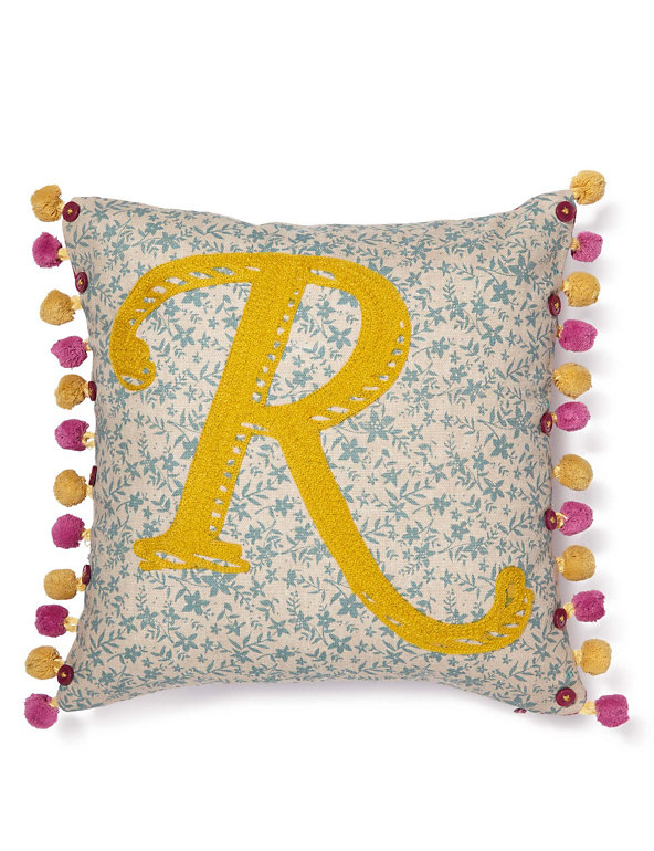 Alphabet R Cushion Image 1 of 2