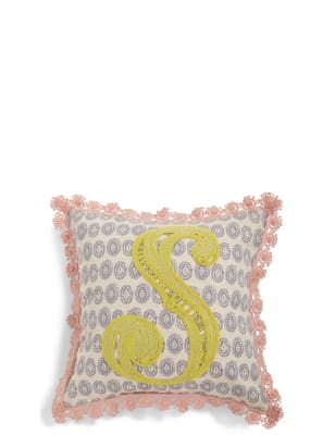 Alphabet S Cushion M&S