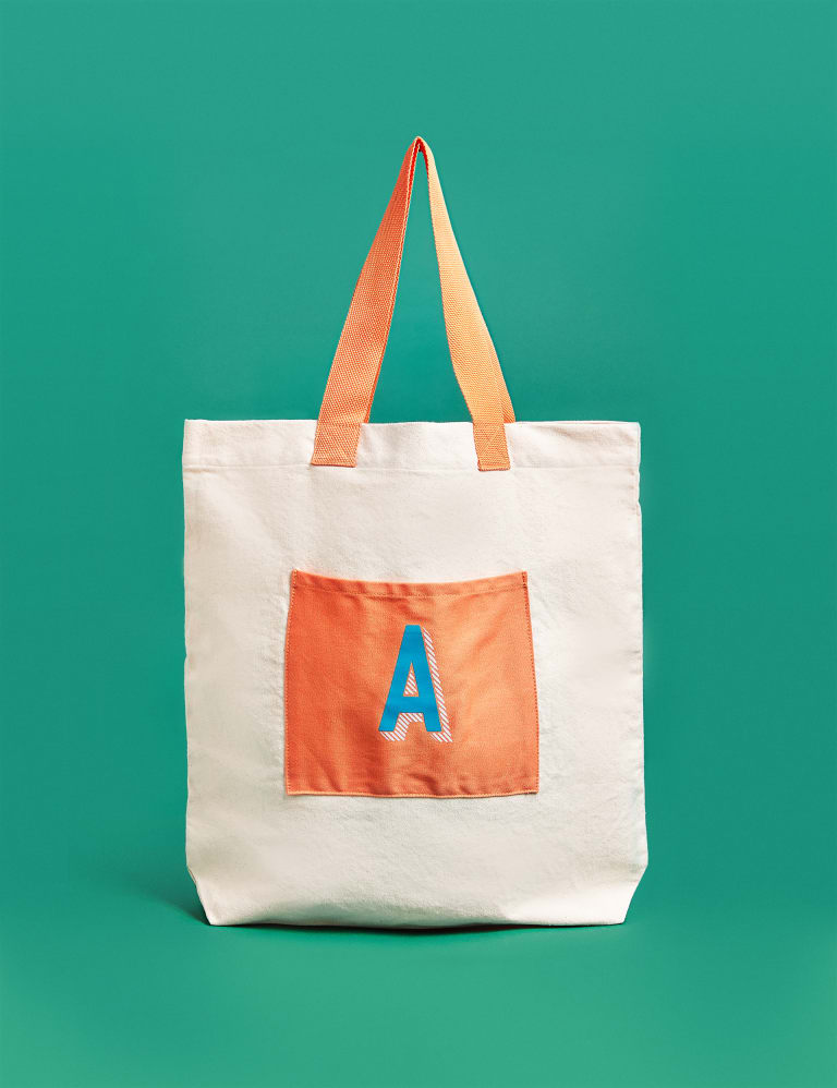 Alphabet tote bags clearance