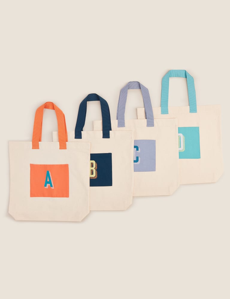 Alphabet tote bags store