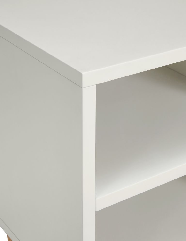 Alto Painted Bedside Table Grey 3 of 4