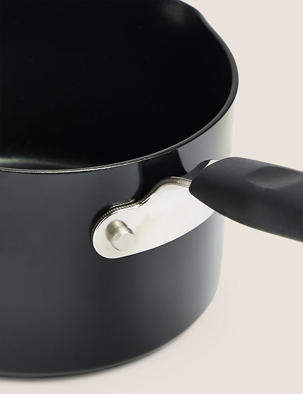 Details about   Aluminium Non Stick Milk Pan Sauce Pan Cooking Pot Dishwasher Safe 18 cm 