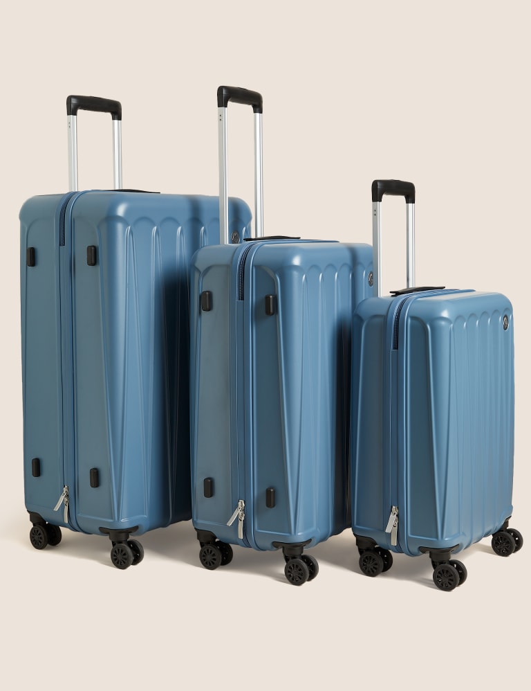 Amalfi 4 Wheel Hard Shell Cabin Suitcase 5 of 7