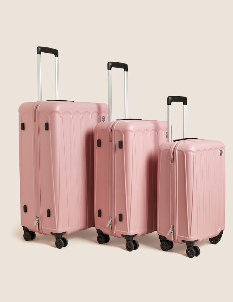 Amalfi 4 Wheel Hard Shell Cabin Suitcase 5 of 10