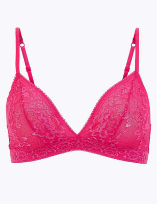 m&s lace bralet