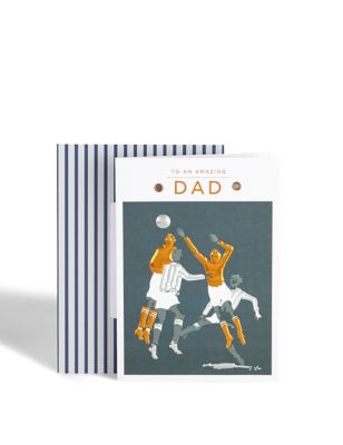 Amazing Dad Sports Birthday Card Image 1 of 2