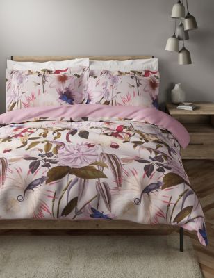 Amelie Exotic Printed Cotton Sateen Bedding Set M S