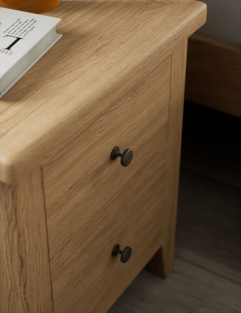 Amersham 2 Drawer Bedside Table 5 of 8