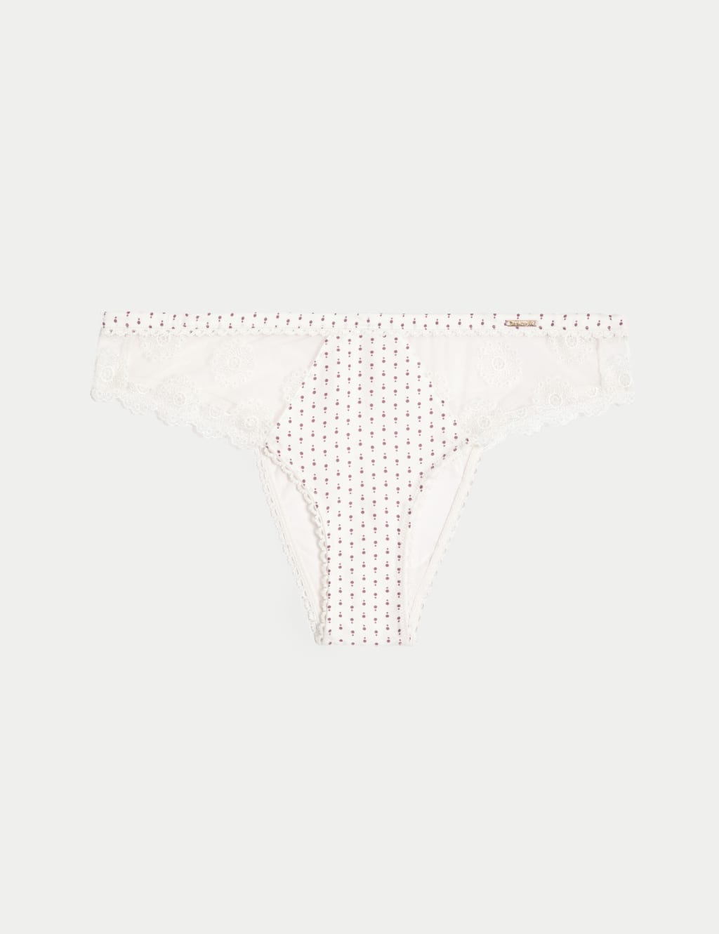 Ammi Brazilian Knickers With Cotton Rosie M&S