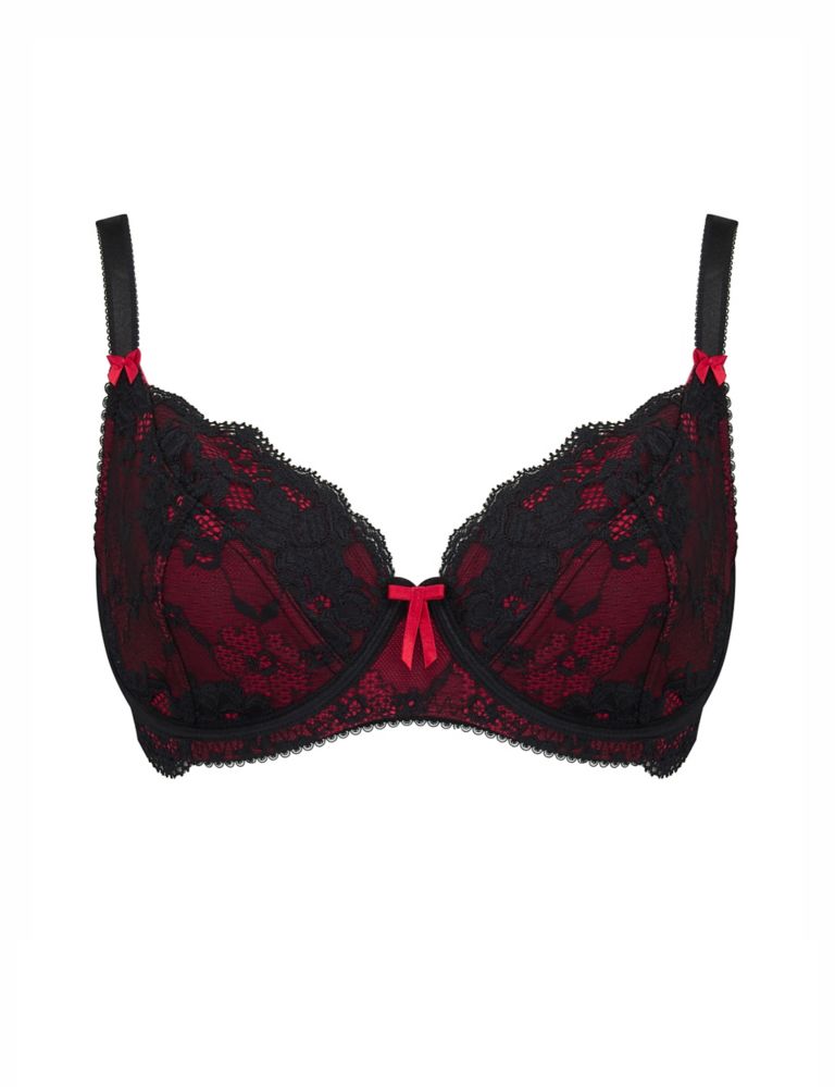 Amour Wired Balcony Bra D-J 2 of 6