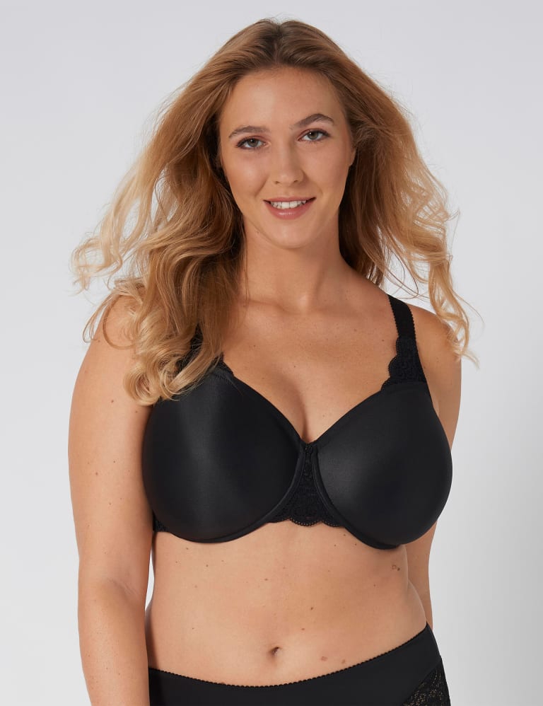 Hyacinth Lace Underwire Minimizer Bra