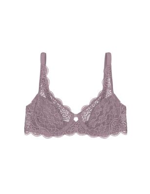Amourette 300 Lace Underwired Full Cup Bra B-G Image 2 of 5