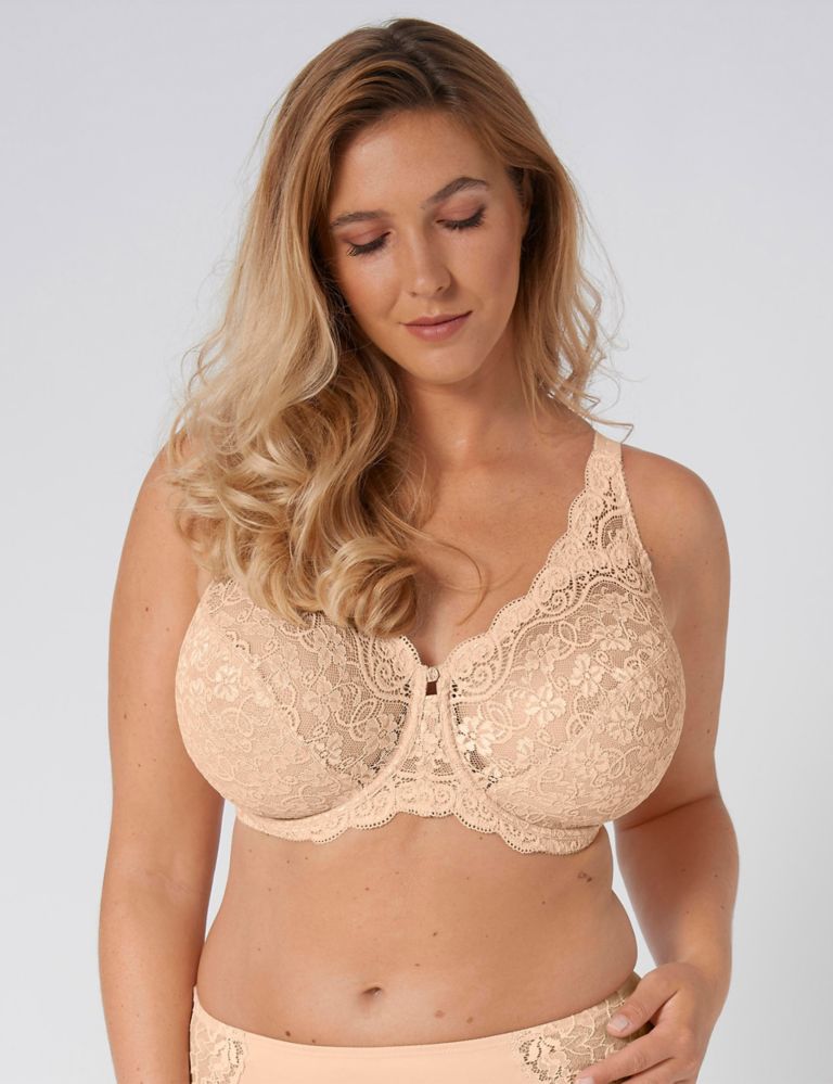 Amourette 300 Lace Underwired Full Cup Bra B-G 1 of 3