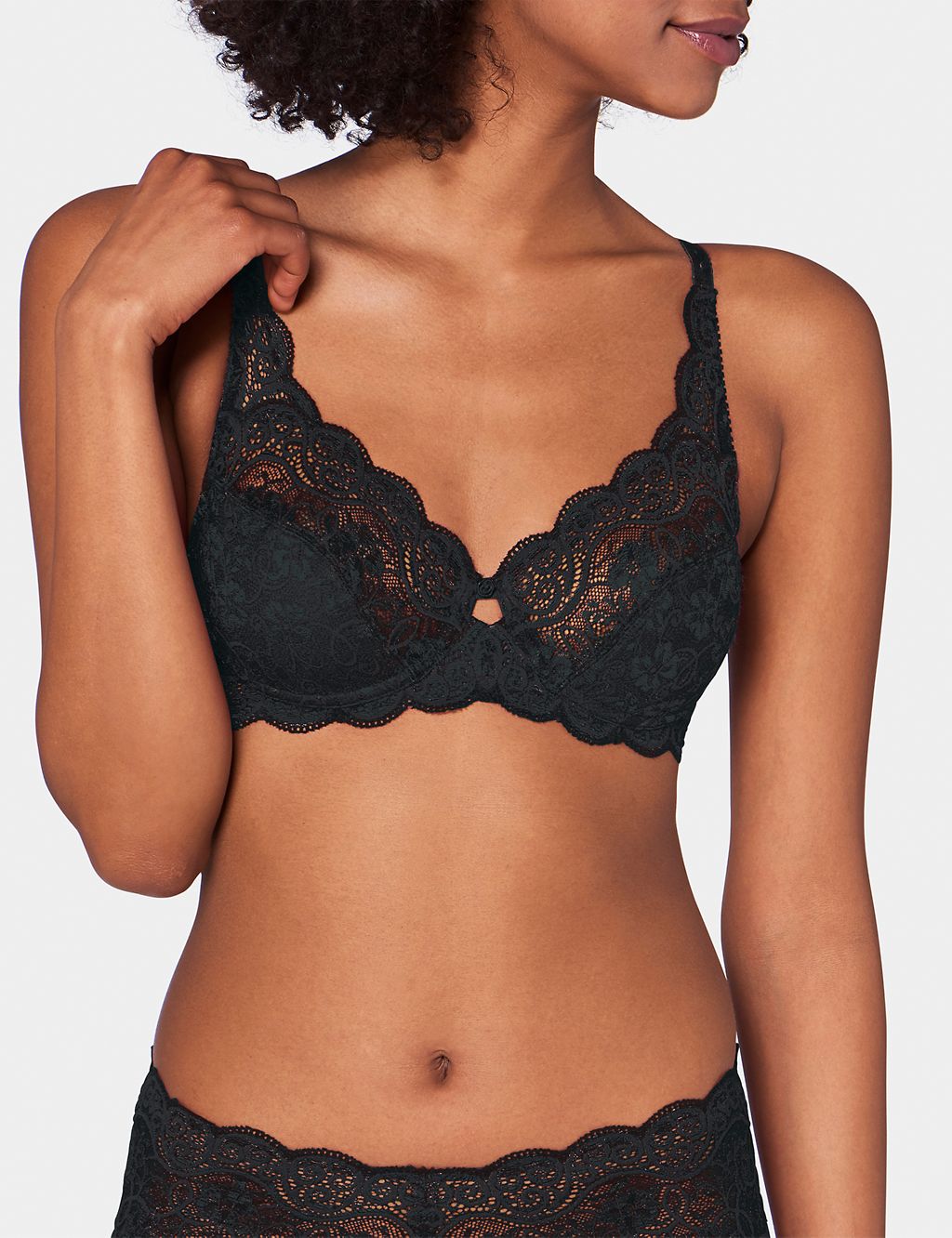 Amourette 300 Lace Underwired Full Cup Bra B-G 2 of 4
