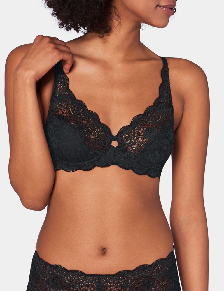 Amourette 300 Lace Underwired Full Cup Bra B-G 3 of 4