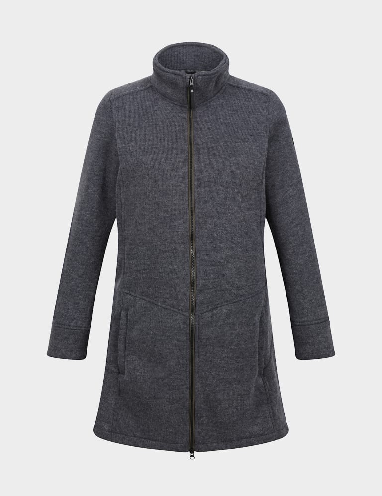 Long line fleece online