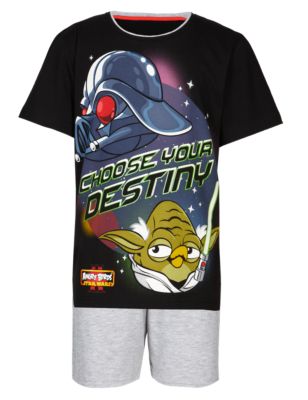 Angry Birds™ & Star Wars® Short Pyjamas (5-14 Years) Image 2 of 5