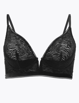 energy bra flocked