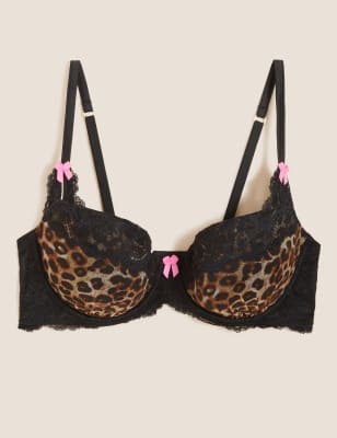 Leopard Print Victoria's Secret Bra, Women's Fashion, New Undergarments &  Loungewear on Carousell