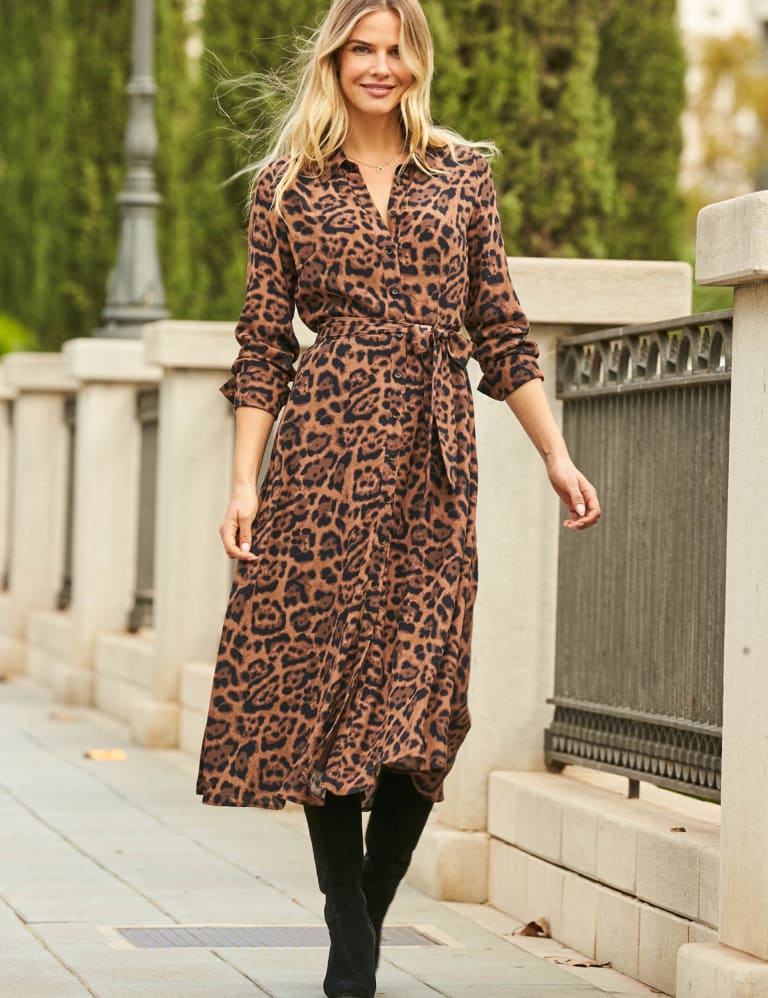 Dalmatian print new arrivals shirt dress