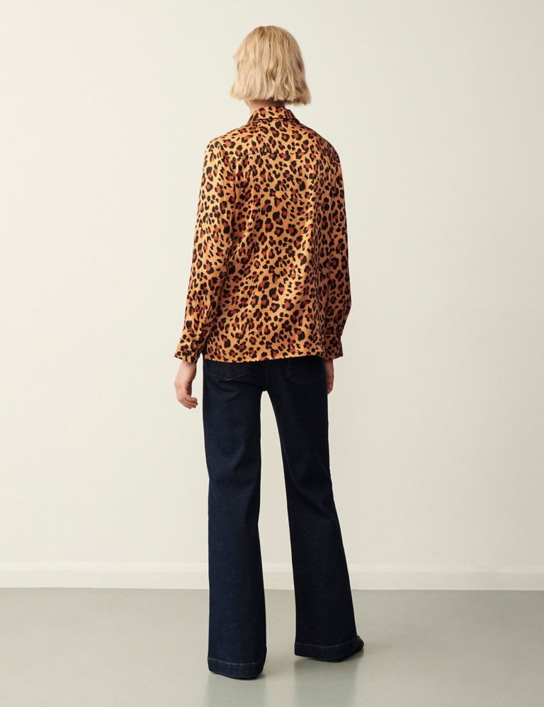 Animal Print Collared Shirt | Finery London | M&S