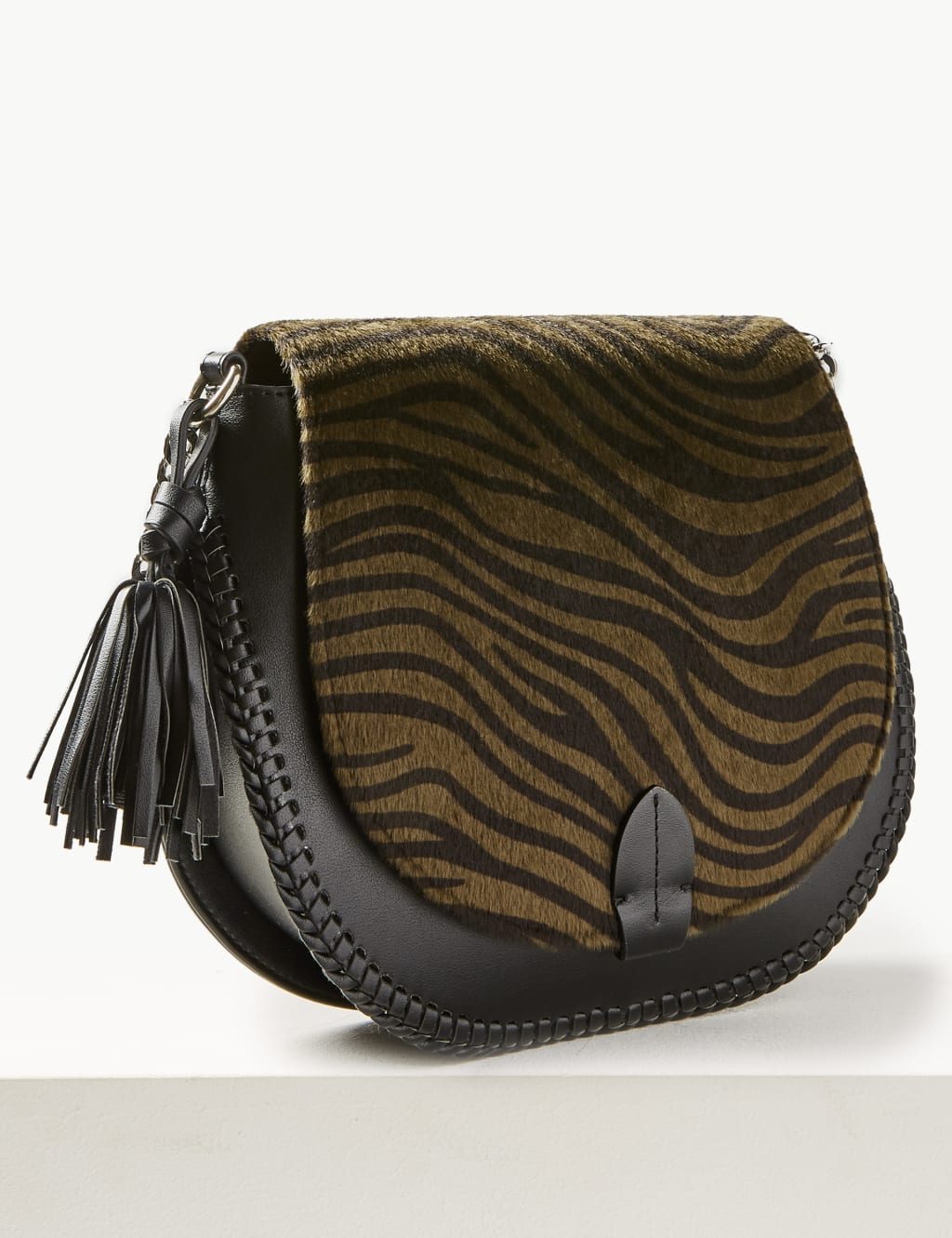 Animal Print Cross Body Bag M&S Collection M&S