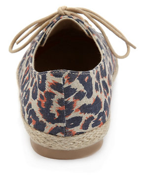 Animal Print Espadrilles Pumps with Insolia Flex® Image 2 of 4