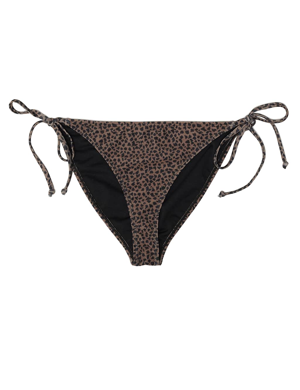 Animal Print High Leg Bikini Bottoms 1 of 4