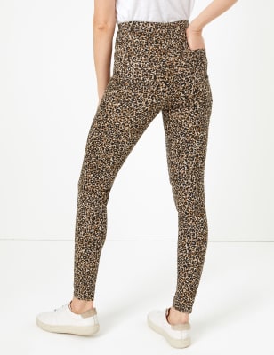 cheetah print jeggings