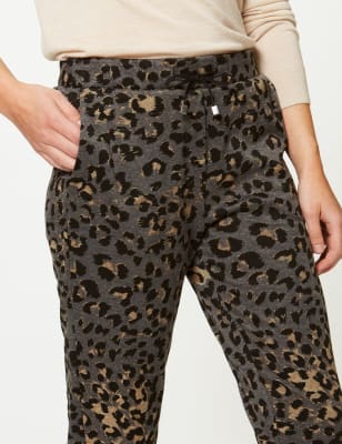 Animal print shop trousers next