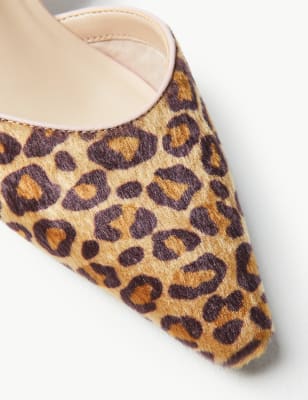 Animal clearance print slingback