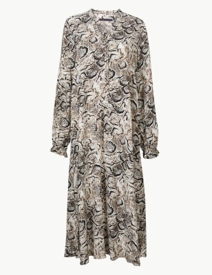 Marks and spencer hot sale snake print dress