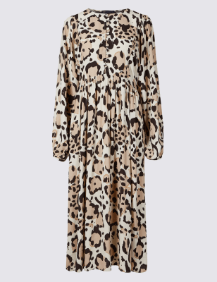 red leopard print dress marks and spencer