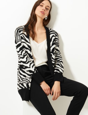 Leopard print outlet cardigan m&s