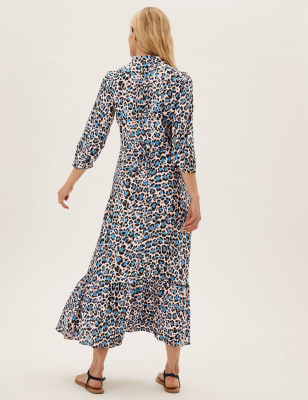 Animal print outlet dress m&s