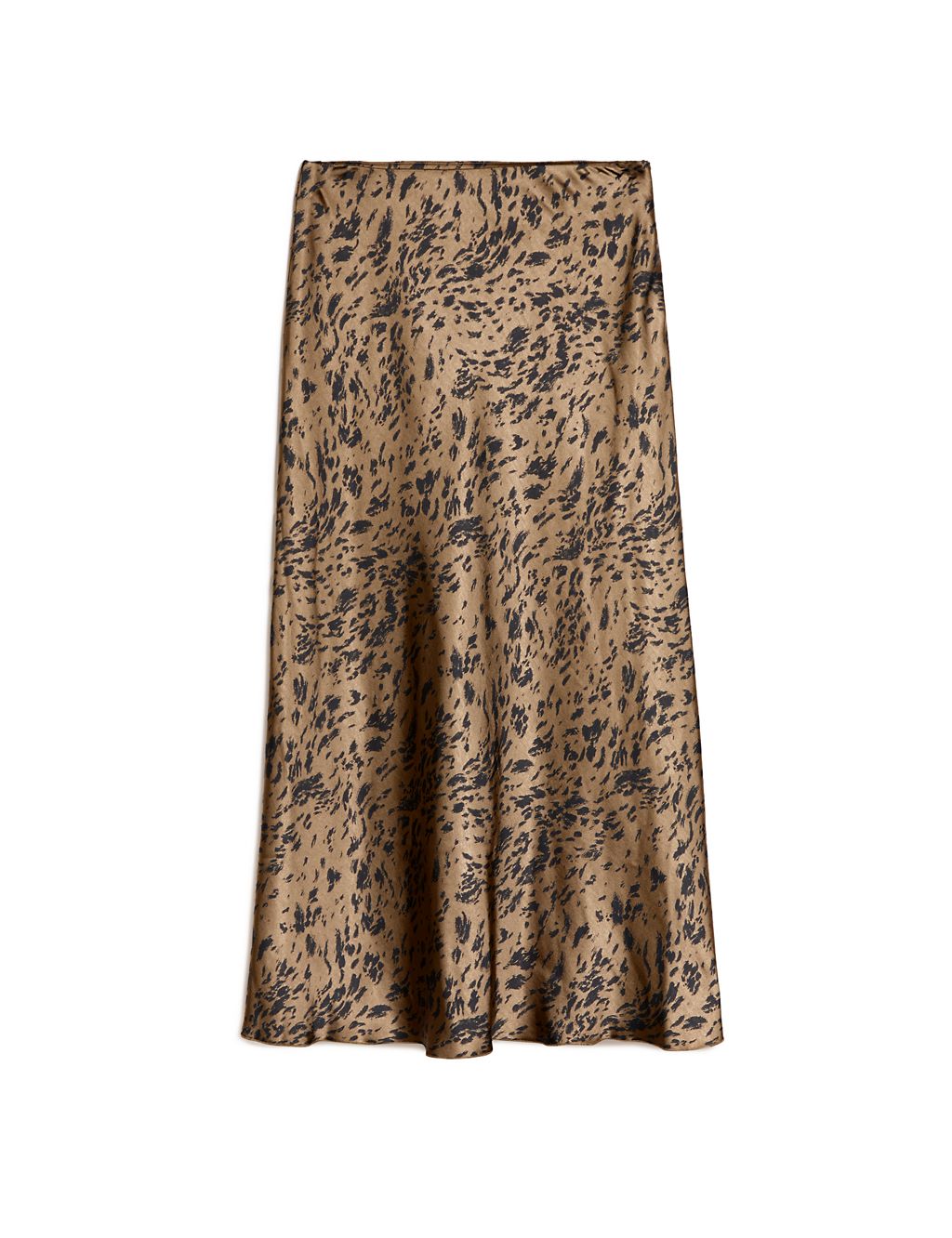 Animal Print Midi Slip Skirt | Albaray | M&S