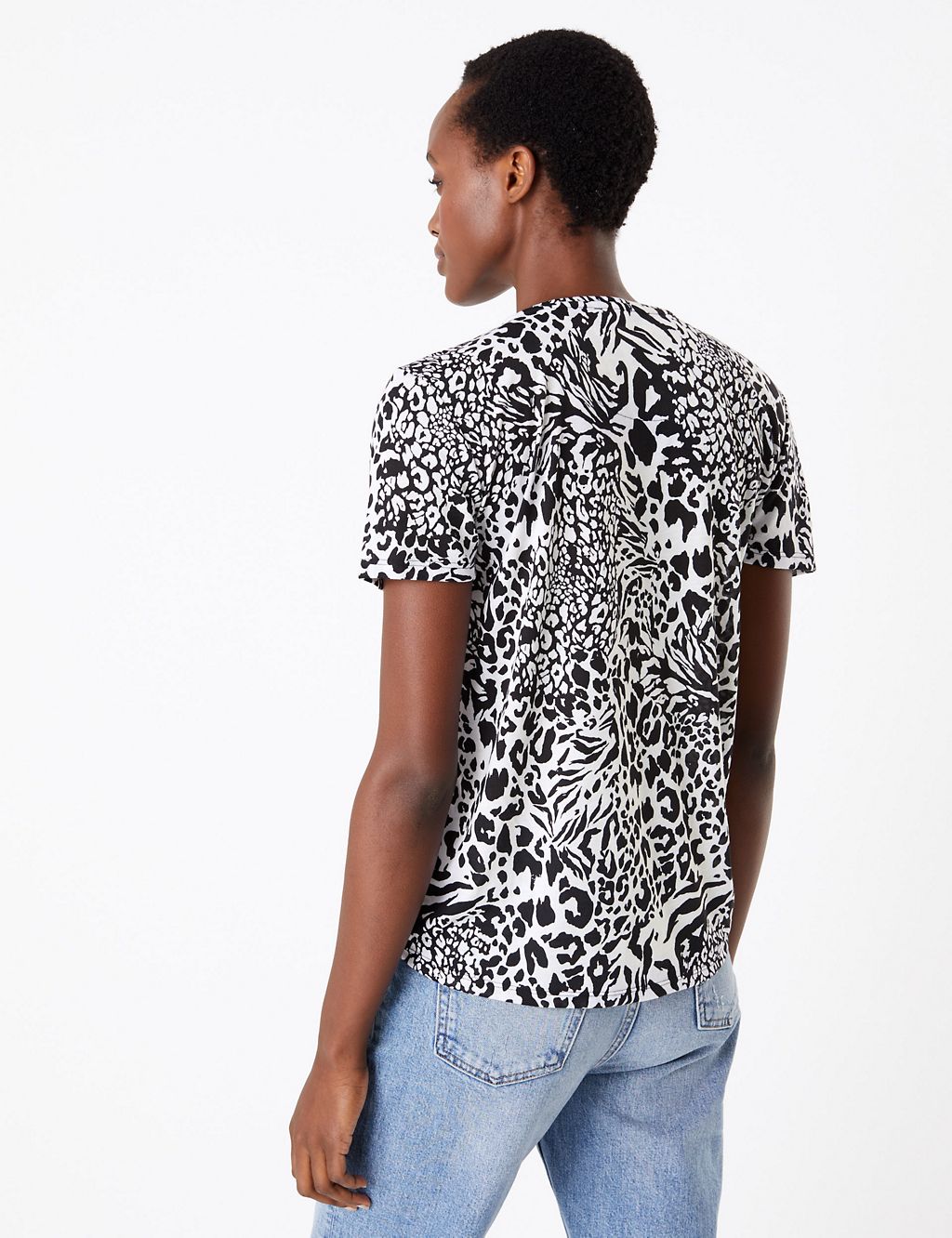 Animal Print Relaxed Fit T-Shirt 4 of 4
