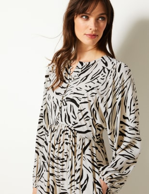 Marks and spencer limited outlet edition animal print dress