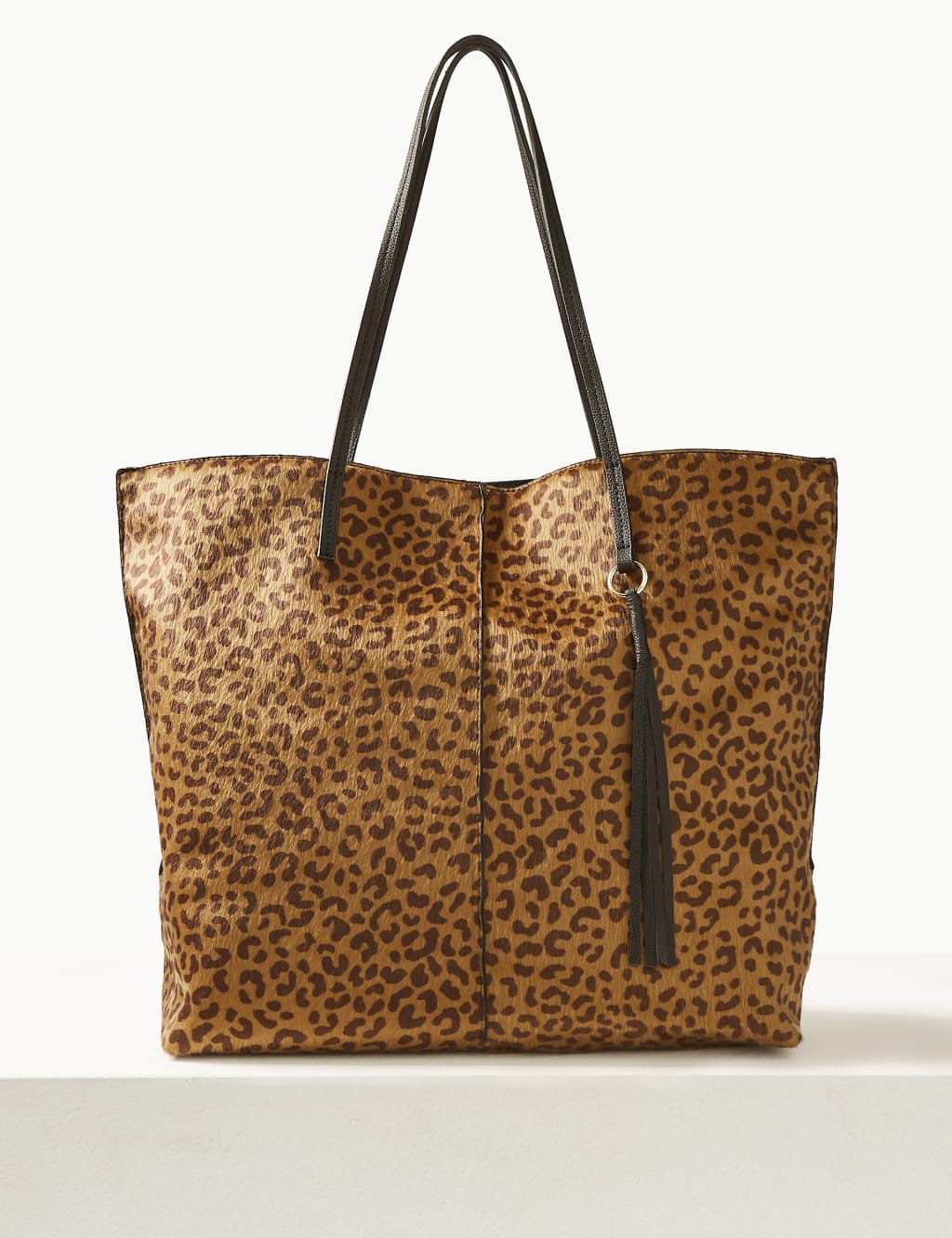 Animal Print Shopper Bag M&S Collection M&S