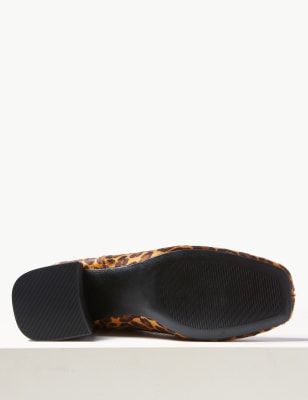 marks and spencer leopard boots