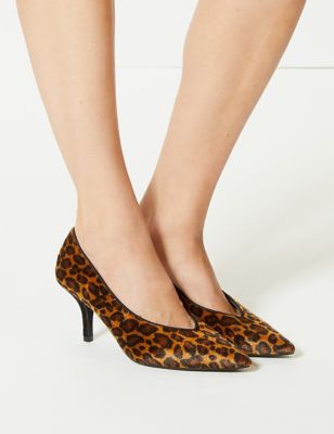 leopard print stilettos uk
