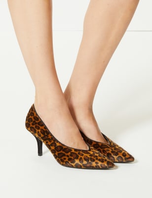 marks and spencer leopard shoes