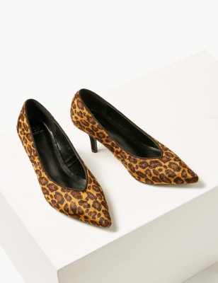 marks and spencer leopard shoes