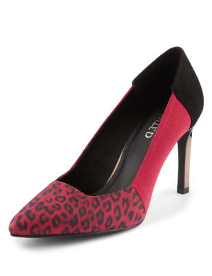 M&s animal best sale print shoes