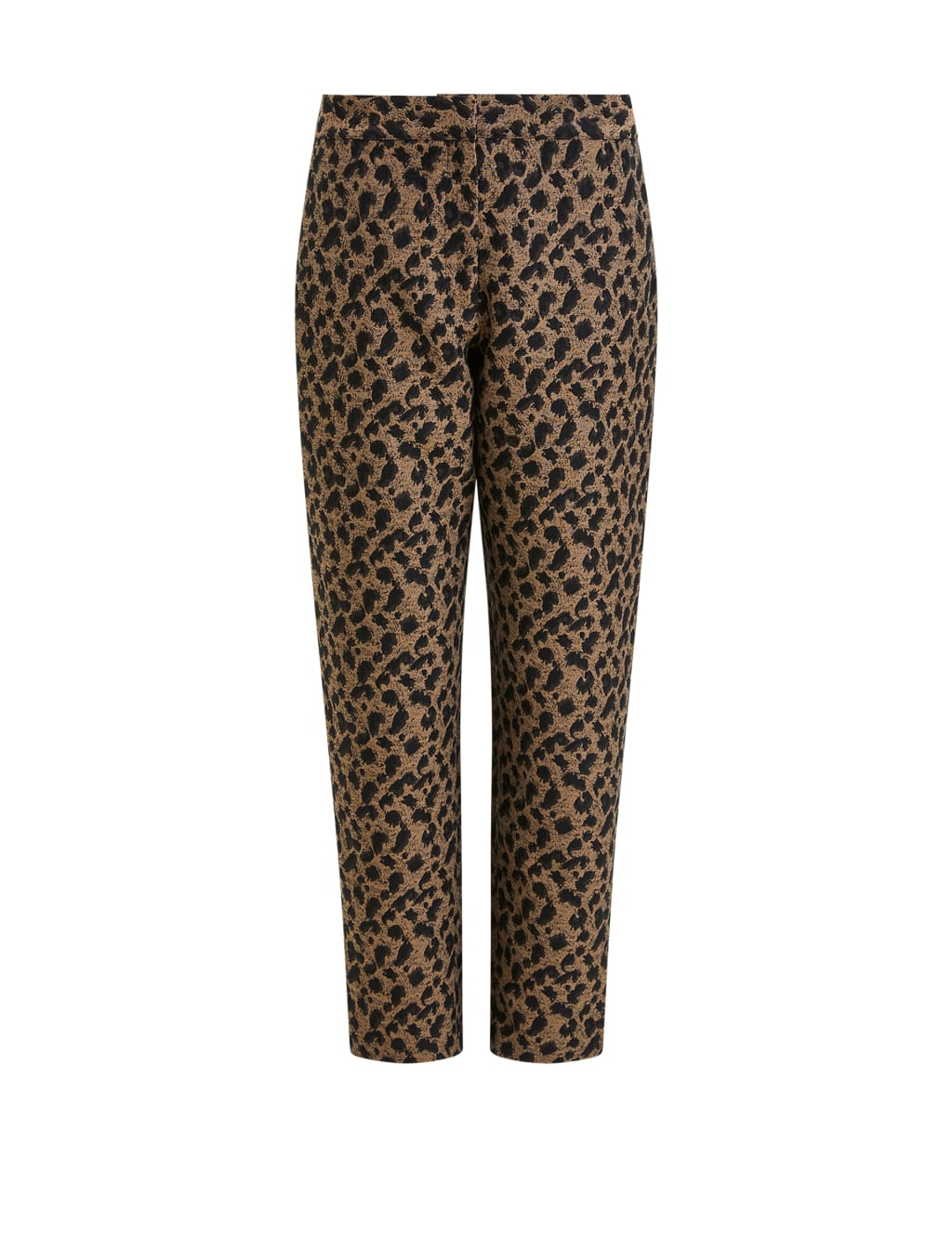 Leopard cropped pants sale