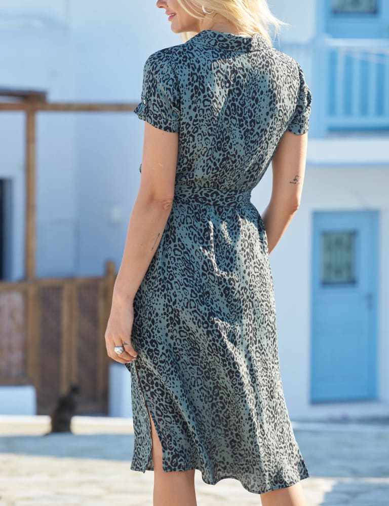 Wilfred leopard shirt dress sales