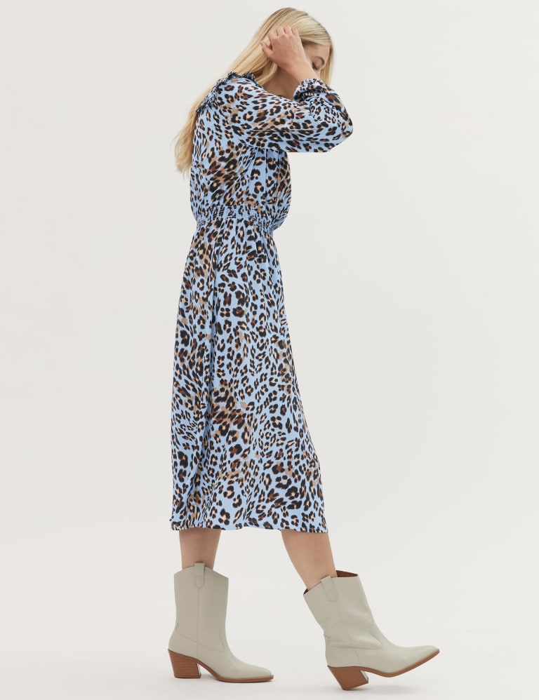 Marks and spencer leopard dress online