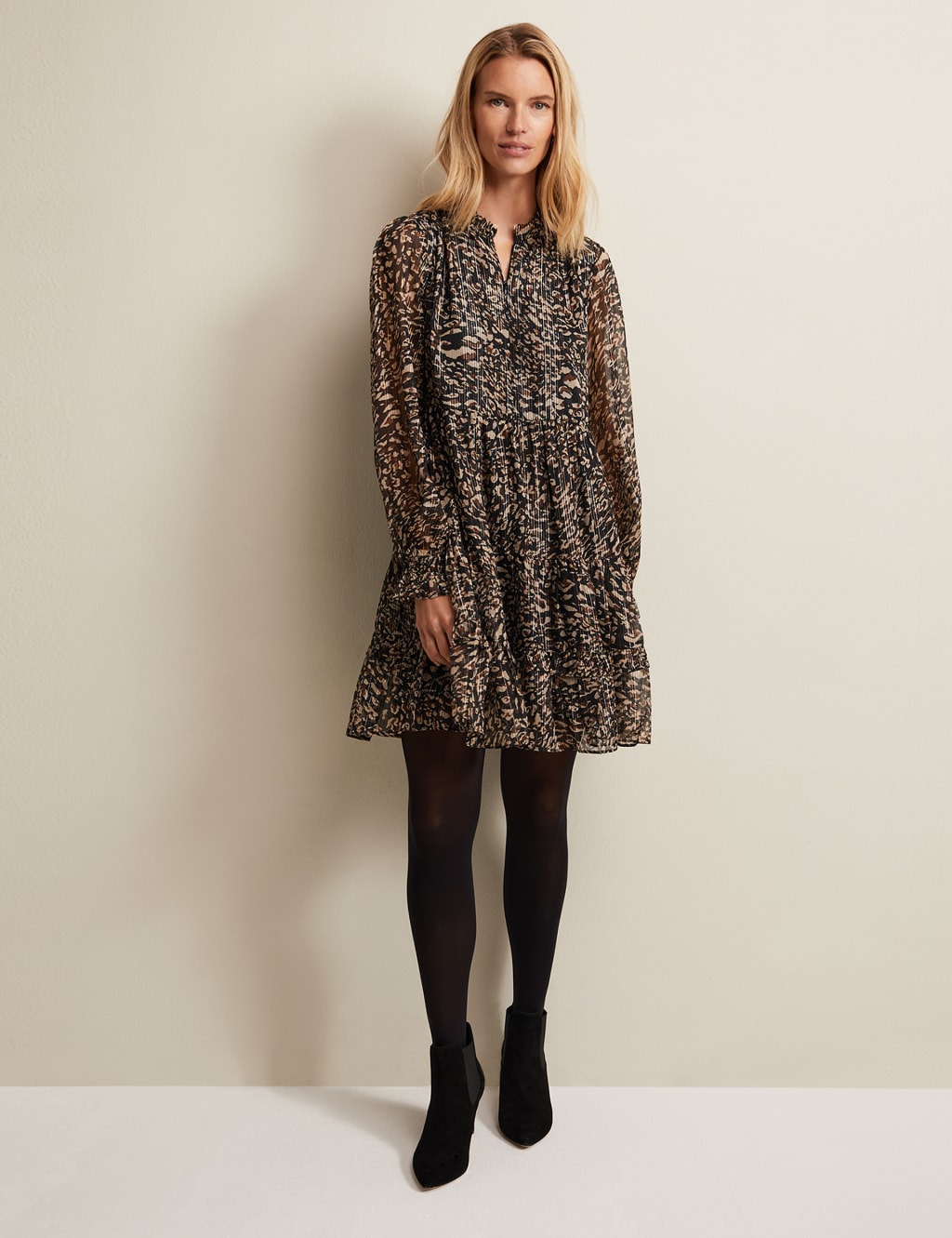 Dv8 leopard print dress cheap