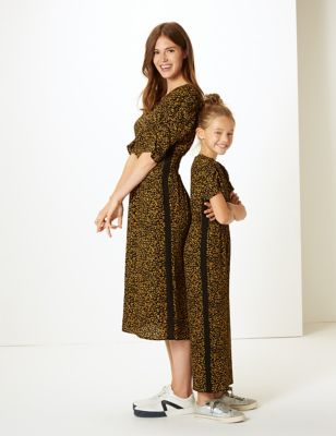 leopard print dress m&s